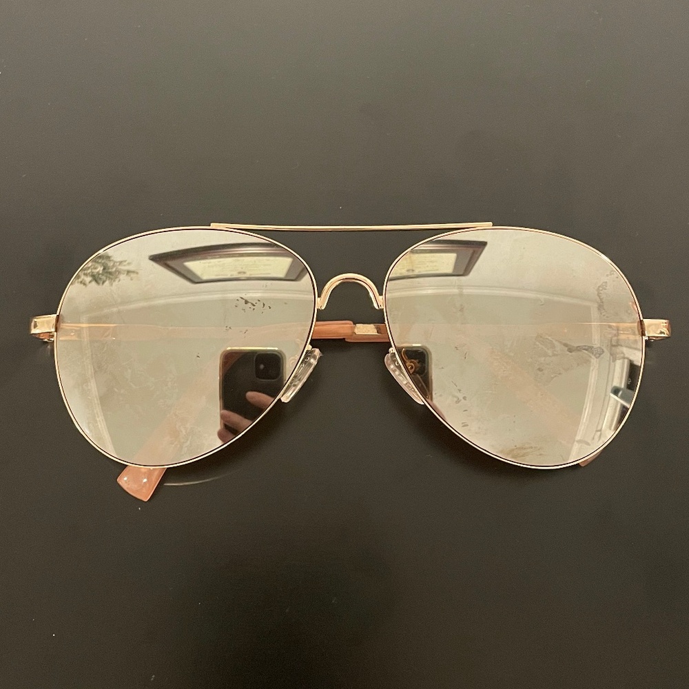 5 for $20: Express rose gold mirror sunglasses